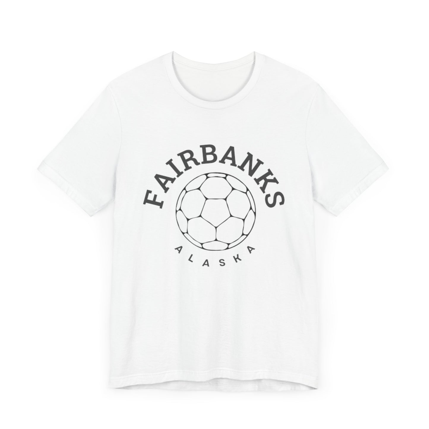 Fairbanks Soccer Tee - Unisex Jersey Short Sleeve Shirt for Sports Enthusiasts