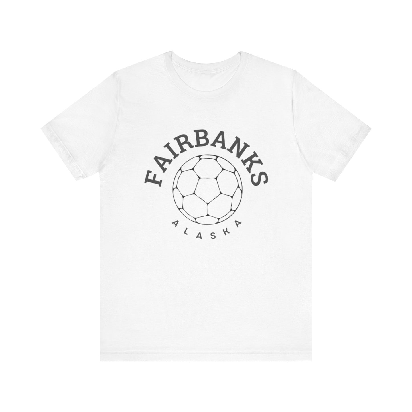 Fairbanks Soccer Tee - Unisex Jersey Short Sleeve Shirt for Sports Enthusiasts