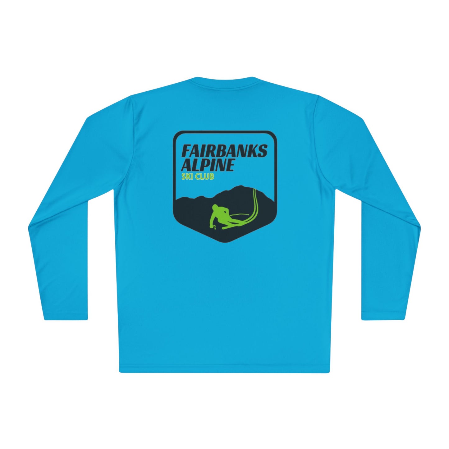 Fairbanks Alpine Ski Club Long Sleeve Tee, Lightweight Ski Shirt, Unisex Sportswear, Outdoor Adventure Top, Winter Apparel