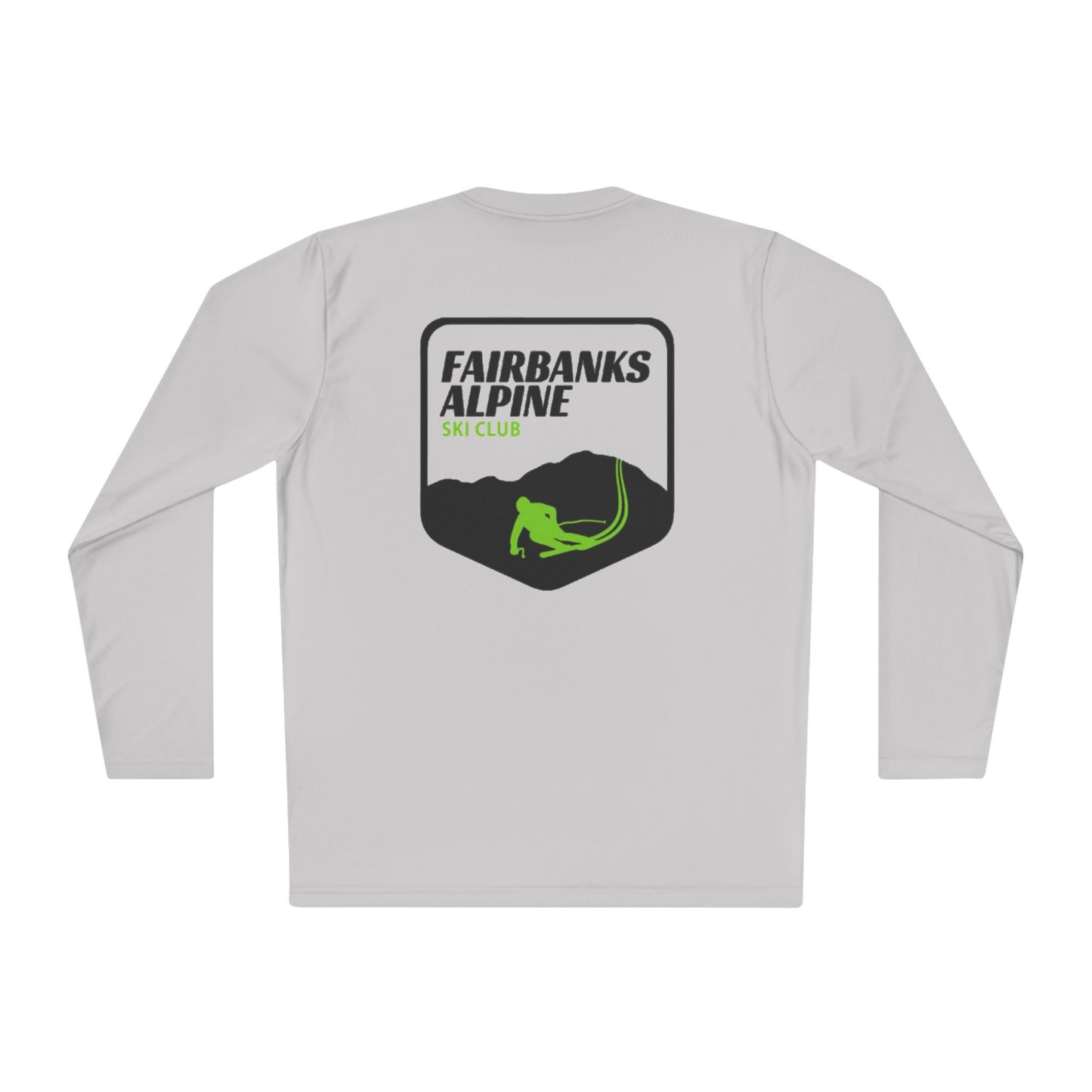 Fairbanks Alpine Ski Club Long Sleeve Tee, Lightweight Ski Shirt, Unisex Sportswear, Outdoor Adventure Top, Winter Apparel