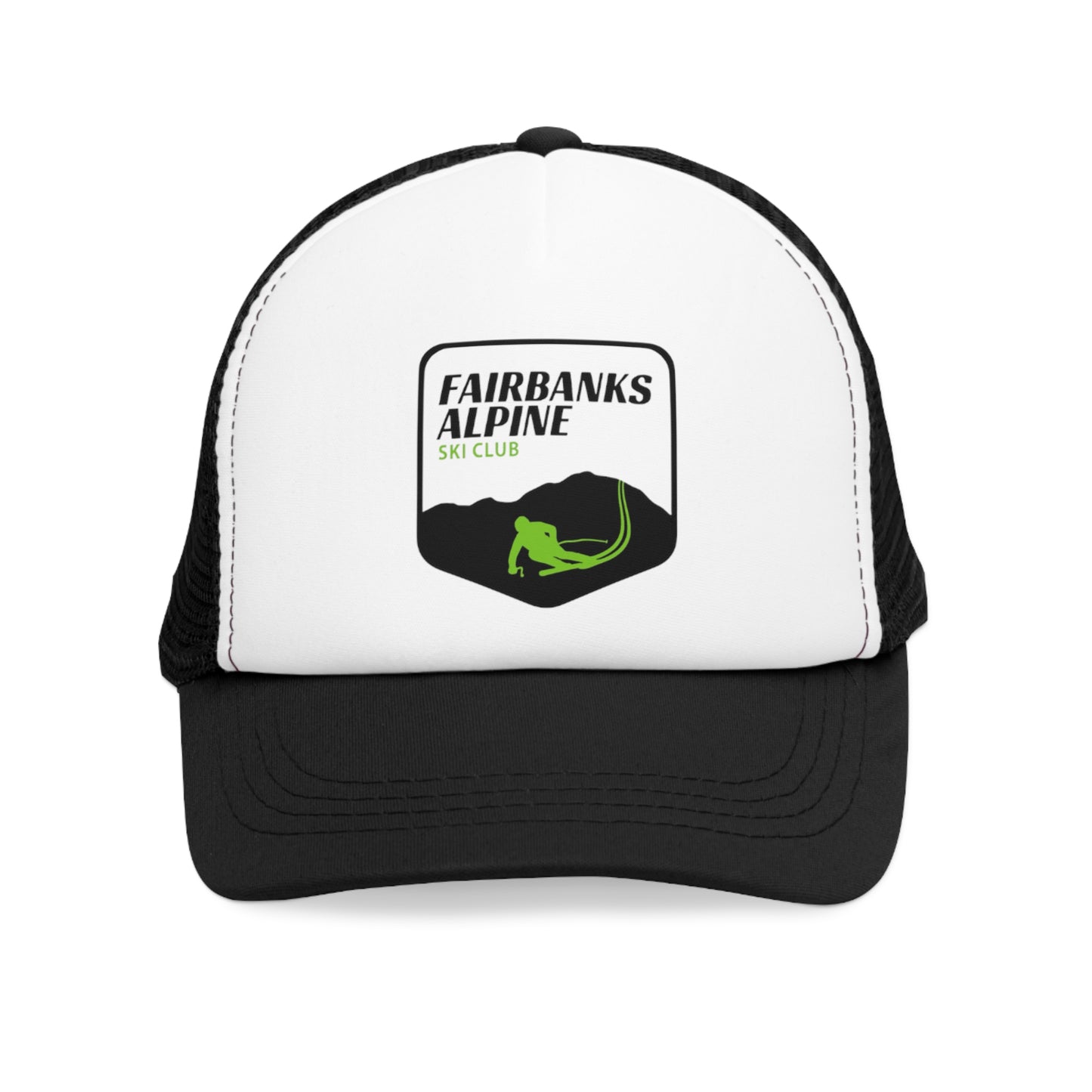 Fairbanks Alpine Ski Club Mesh Cap - Outdoor Sports Hat for Ski Enthusiasts