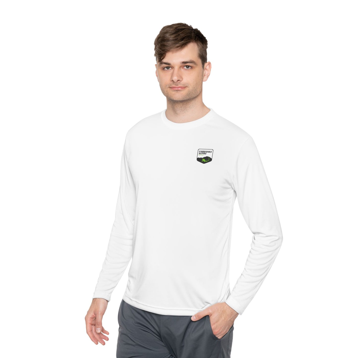 Fairbanks Alpine Ski Club Long Sleeve Tee, Lightweight Ski Shirt, Unisex Sportswear, Outdoor Adventure Top, Winter Apparel