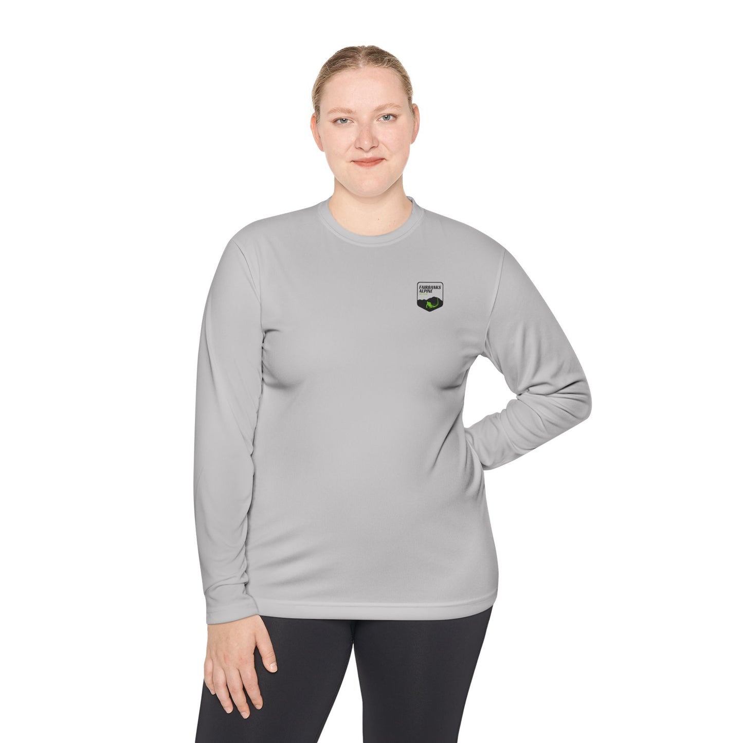 Fairbanks Alpine Ski Club Long Sleeve Tee, Lightweight Ski Shirt, Unisex Sportswear, Outdoor Adventure Top, Winter Apparel
