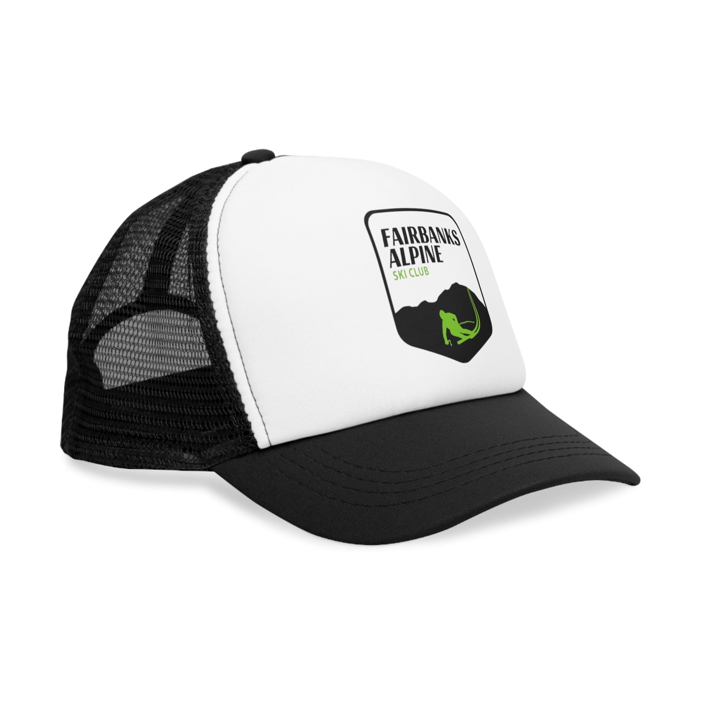Fairbanks Alpine Ski Club Mesh Cap - Outdoor Sports Hat for Ski Enthusiasts