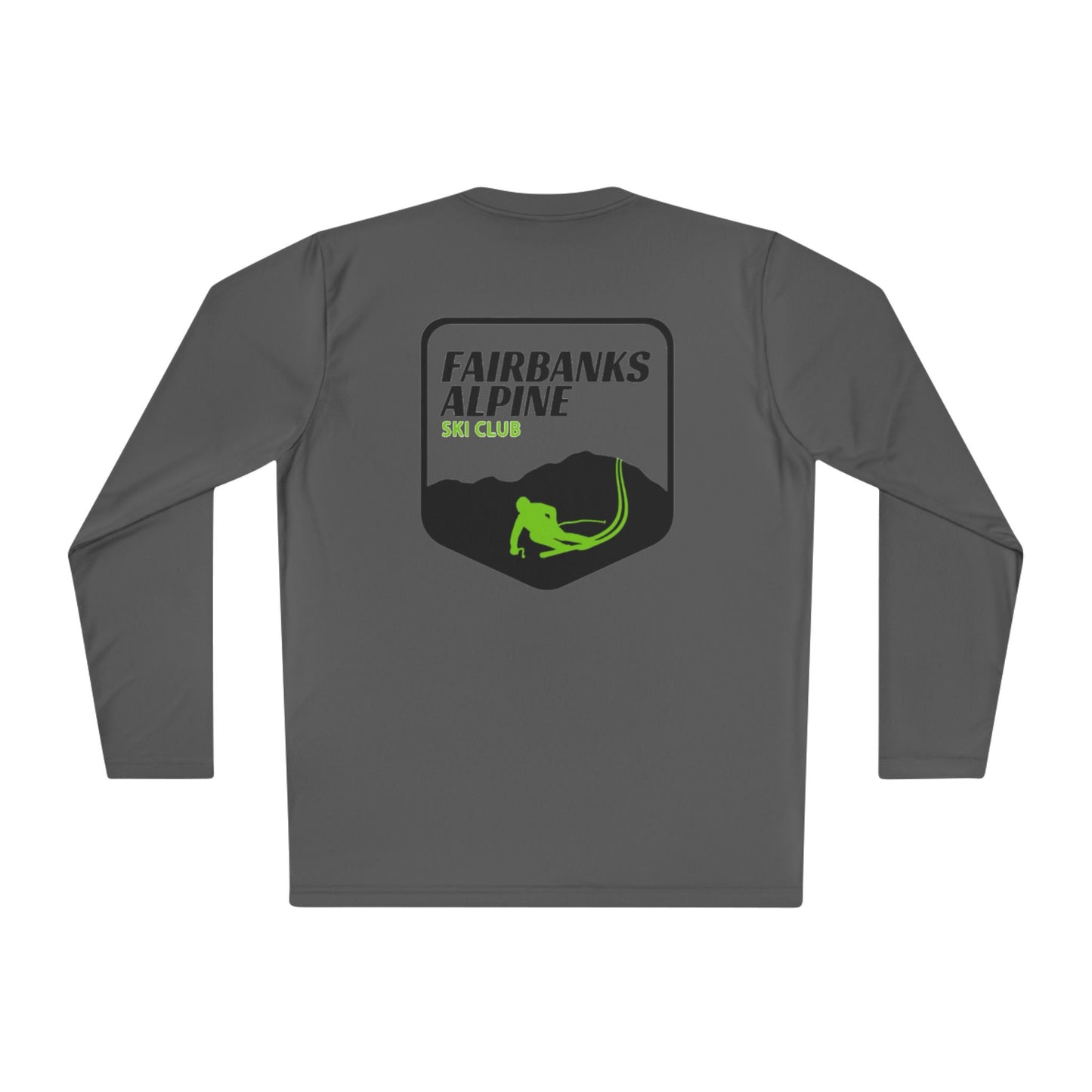 Fairbanks Alpine Ski Club Long Sleeve Tee, Lightweight Ski Shirt, Unisex Sportswear, Outdoor Adventure Top, Winter Apparel